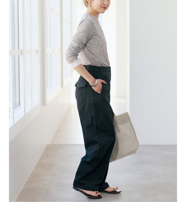 Spick and Span「シアーリブレイヤードプルオーバー」|Tシャツ・カットソー|