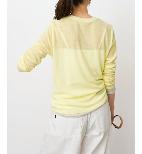 Spick and Span「シアーリブレイヤードプルオーバー」|Tシャツ・カットソー|