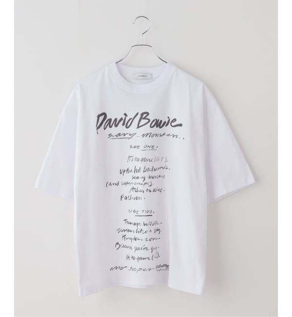 FRAMeWORK「JOHNBULL/ジョンブル David Bowie Scary Monsters T」|Tシャツ・カットソー|ホワイト