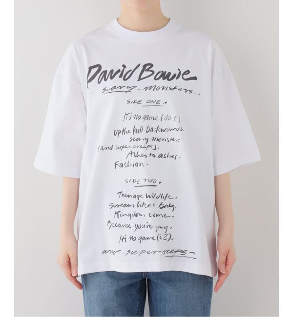 FRAMeWORK「JOHNBULL/ジョンブル David Bowie Scary Monsters T」|Tシャツ・カットソー|