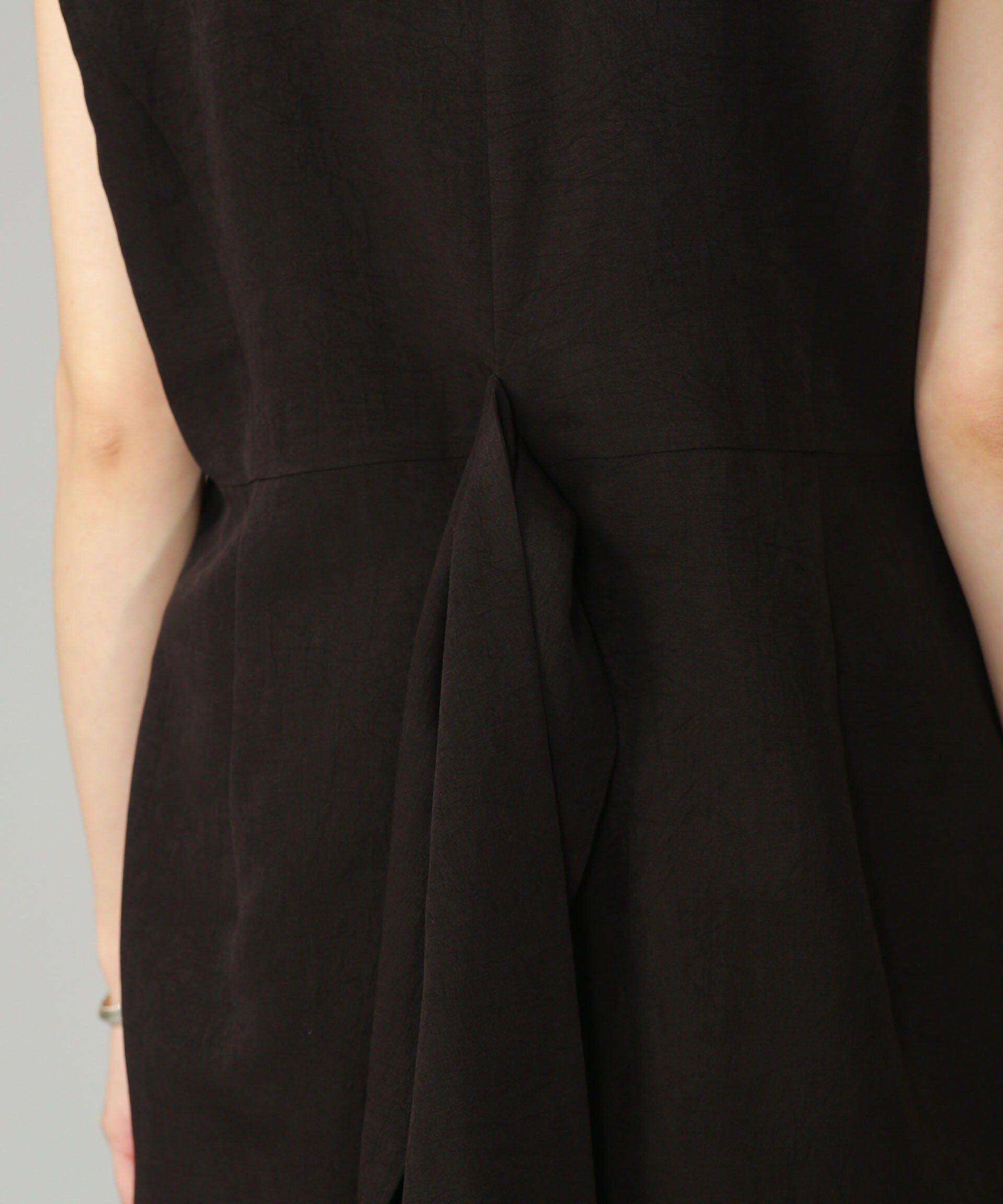 nano･universe「スラブワッシャー　配色トリミングミニワンピース」|ワンピース|