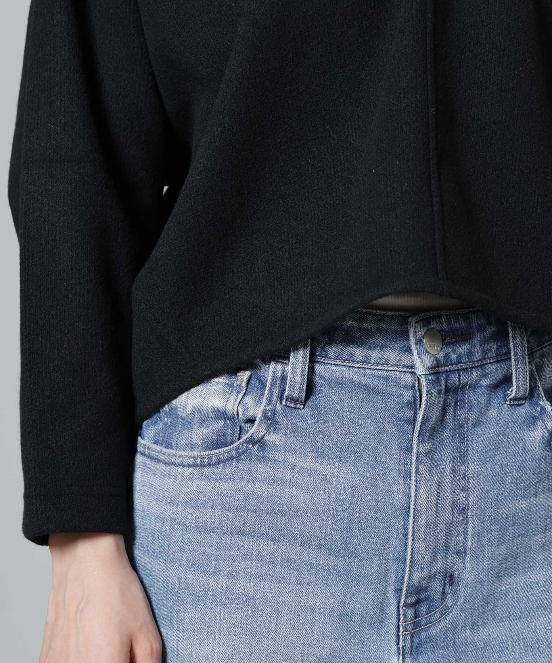 nano･universe「ウールライクニードルパンチプルオーバー(セットアップ可)」|Tシャツ・カットソー|