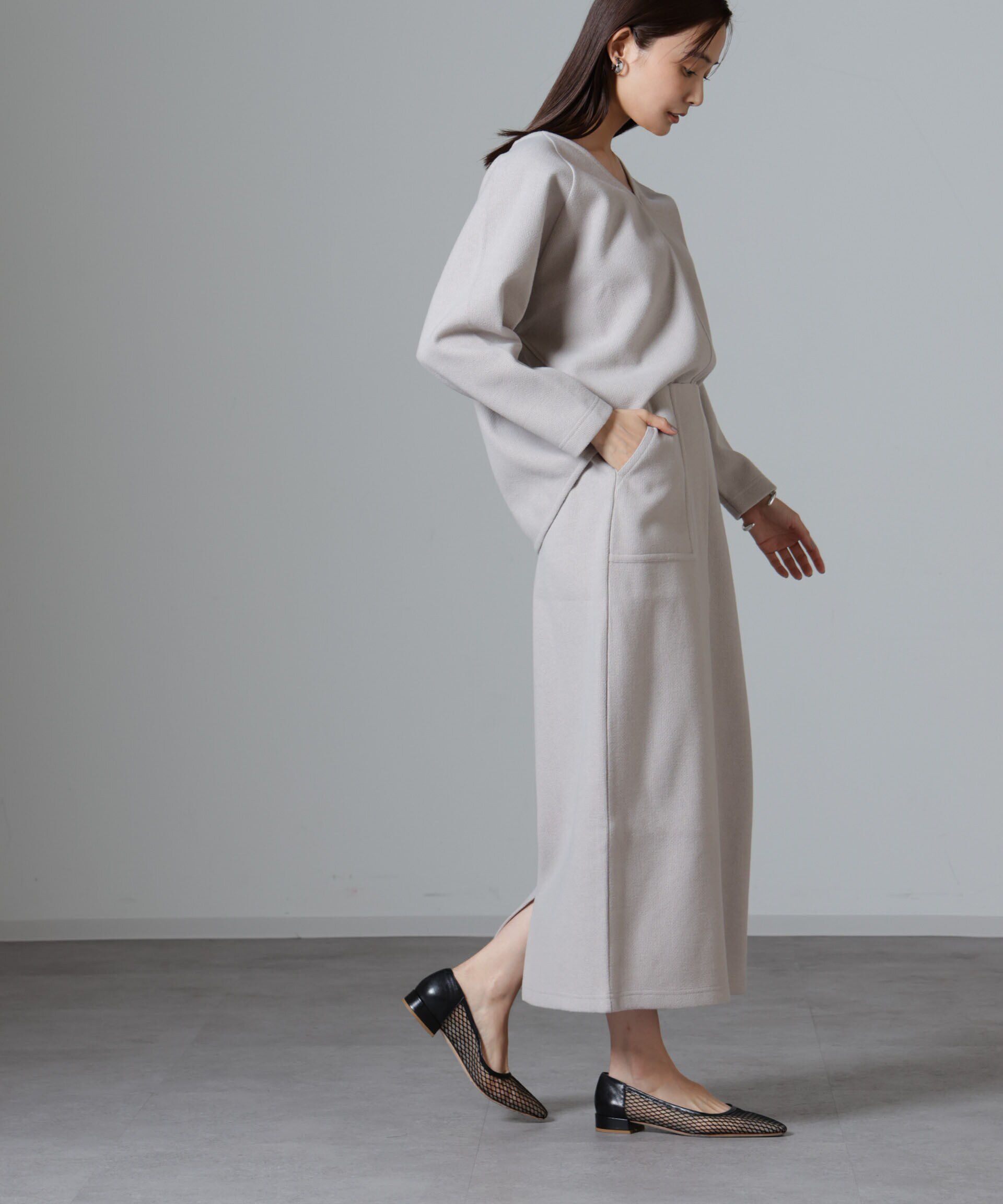 nano･universe「ウールライクニードルパンチプルオーバー(セットアップ可)」|Tシャツ・カットソー|