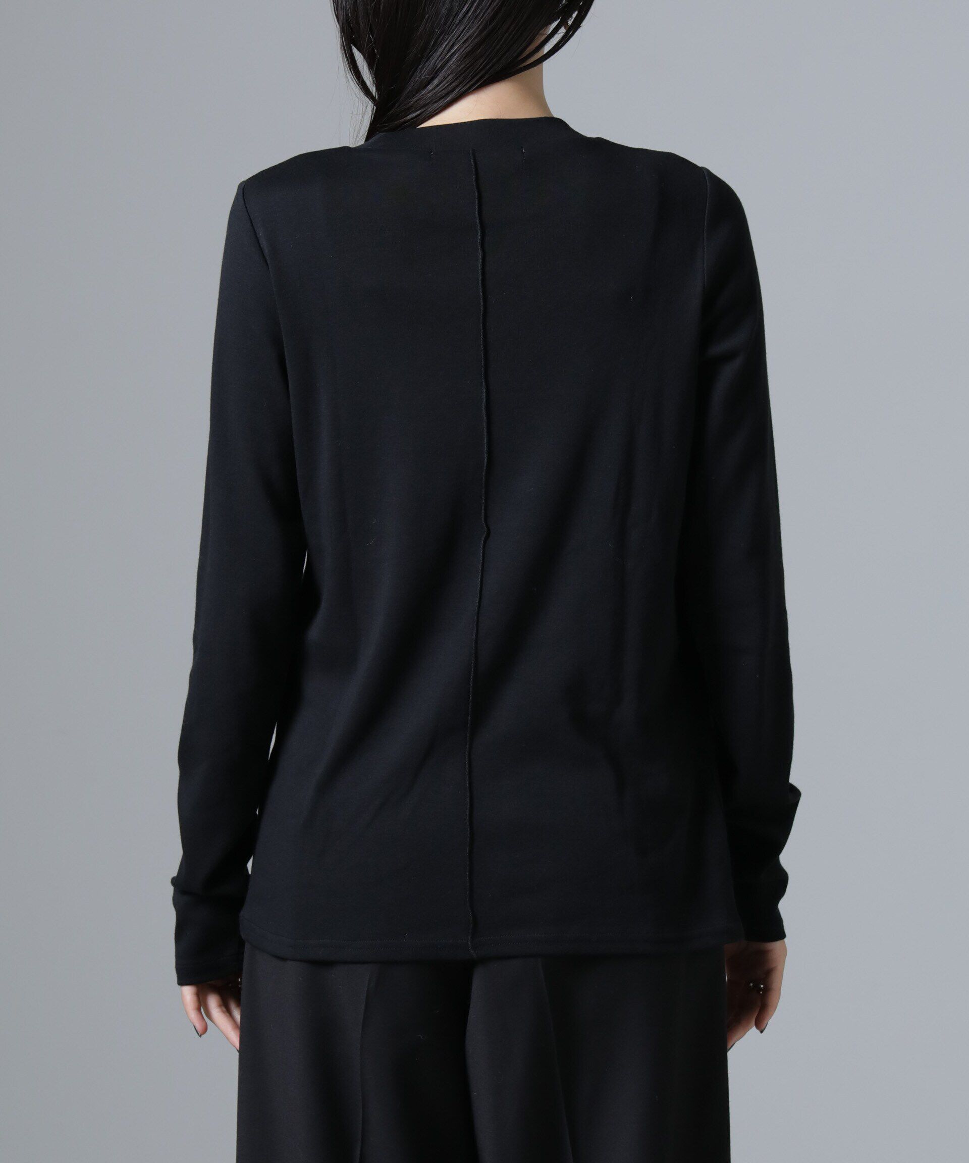 nano･universe「ジンジャー吸湿発熱抗菌防臭クルーネックカットソー」|Tシャツ・カットソー|