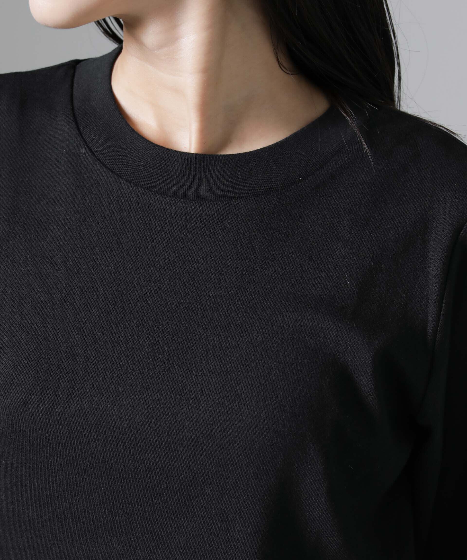 nano･universe「ジンジャー吸湿発熱抗菌防臭クルーネックカットソー」|Tシャツ・カットソー|