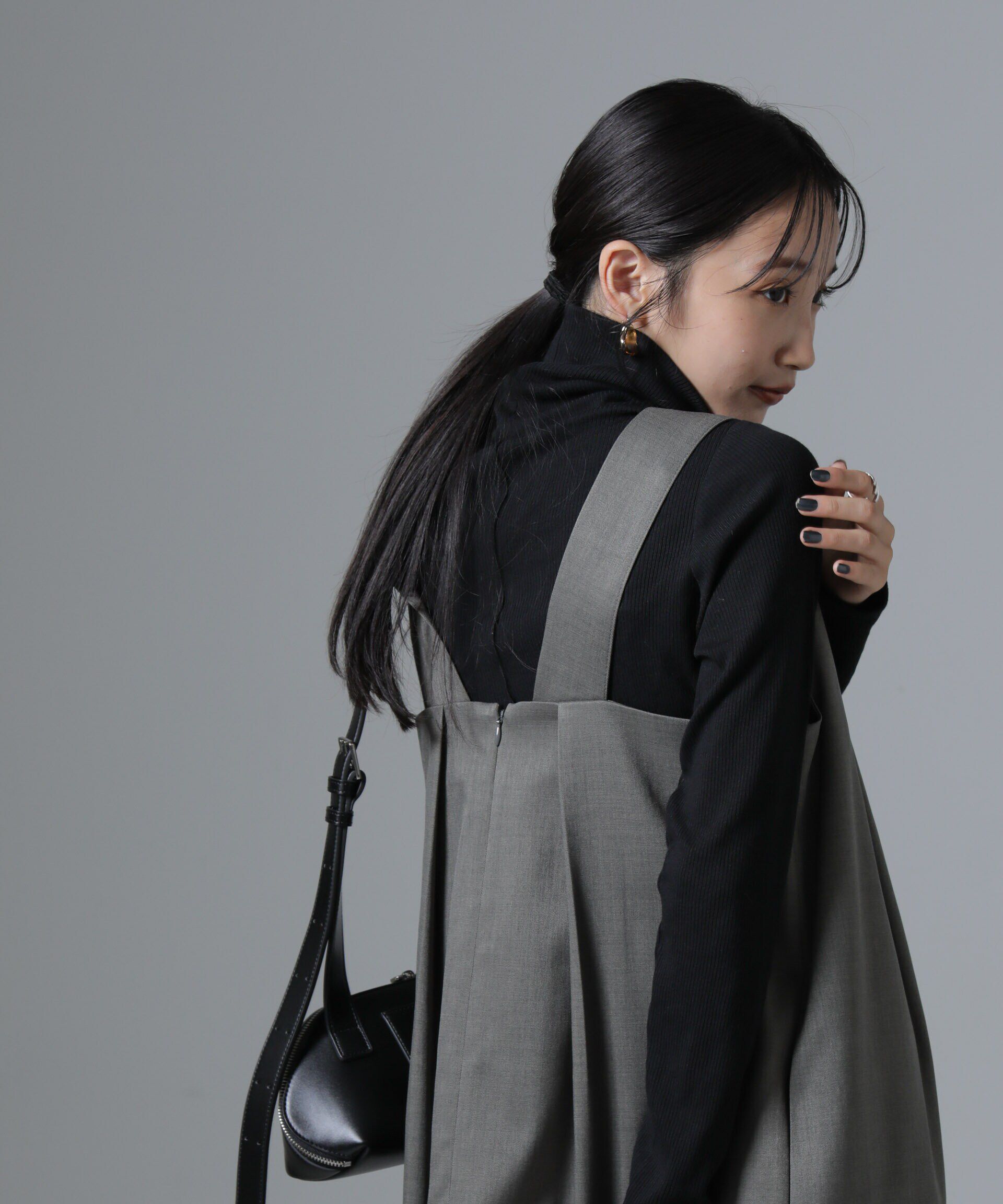 nano･universe「ジンジャー吸湿発熱抗菌防臭タートルネックカットソー」|Tシャツ・カットソー|