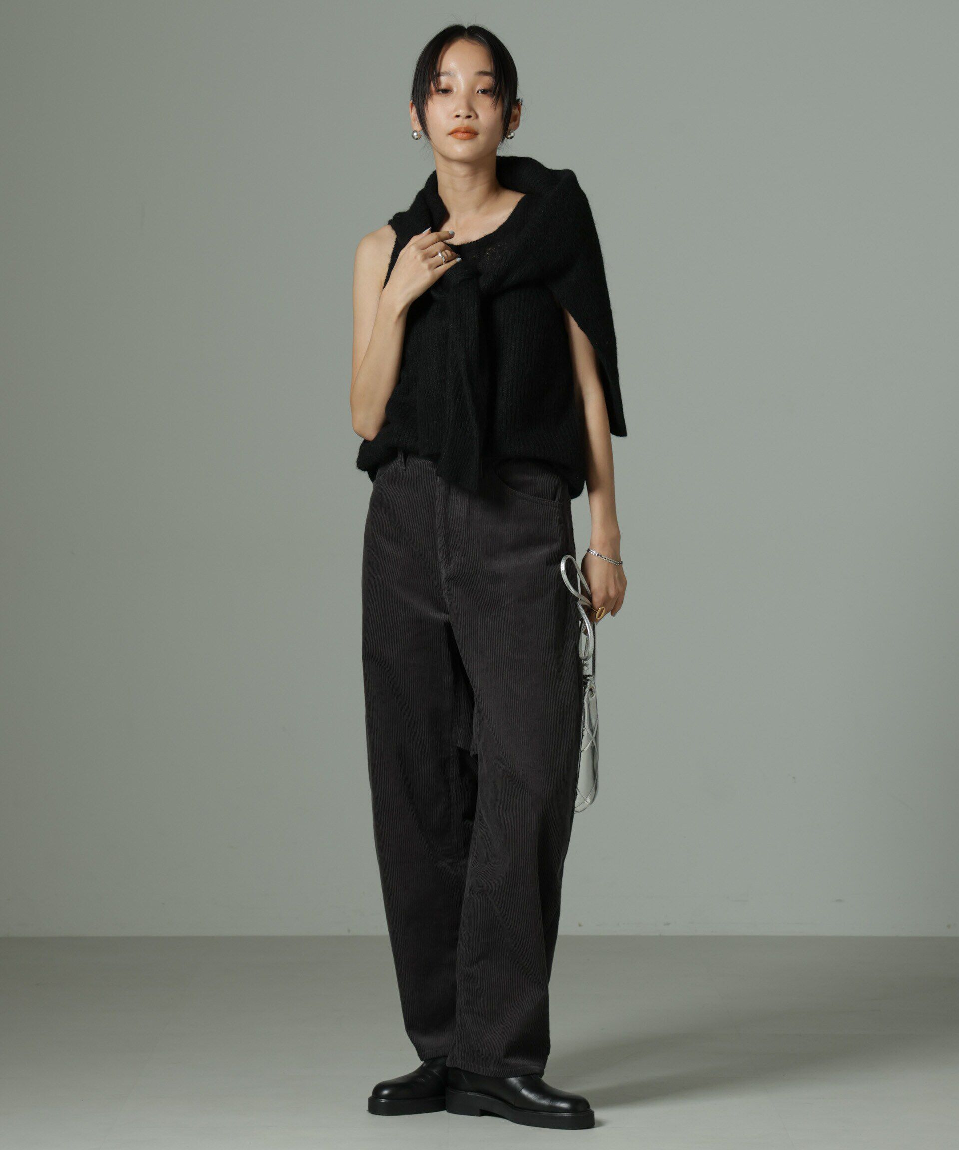 nano･universe「モヘヤ混タンクニットトップス(セットアップ可)」|ニット・セーター|