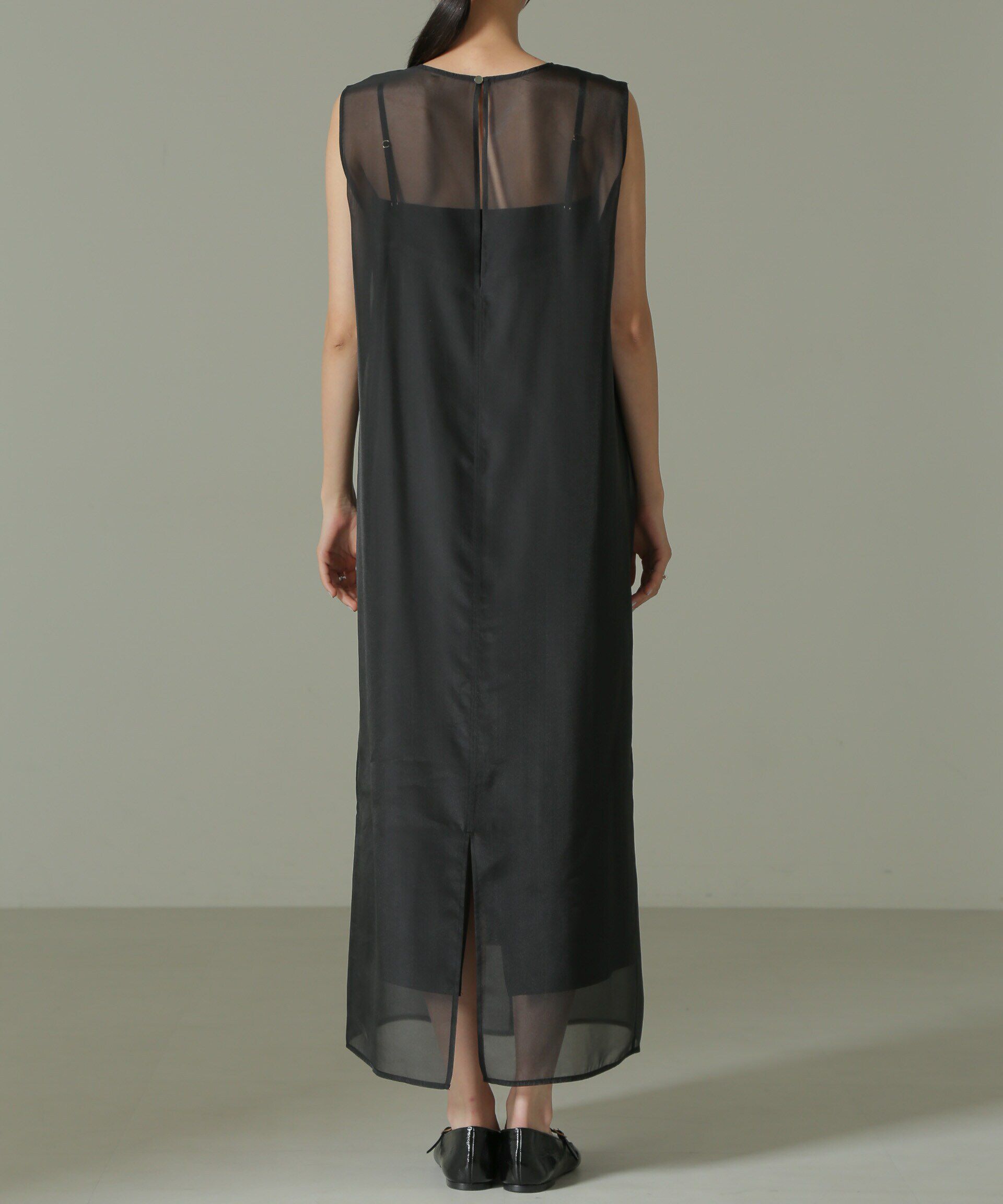 nano･universe「シアードレス&キャミソールワンピースセット」|ワンピース|