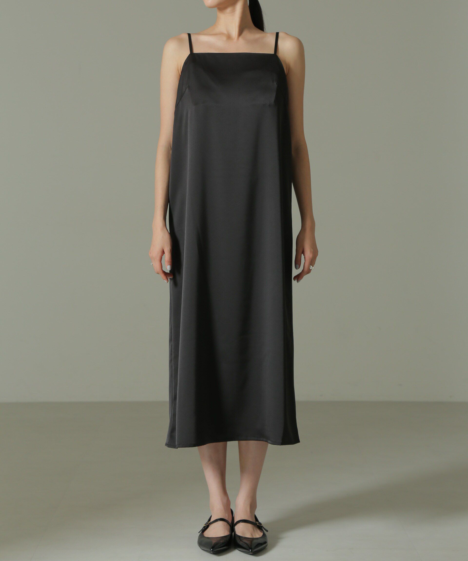 nano･universe「シアードレス&キャミソールワンピースセット」|ワンピース|