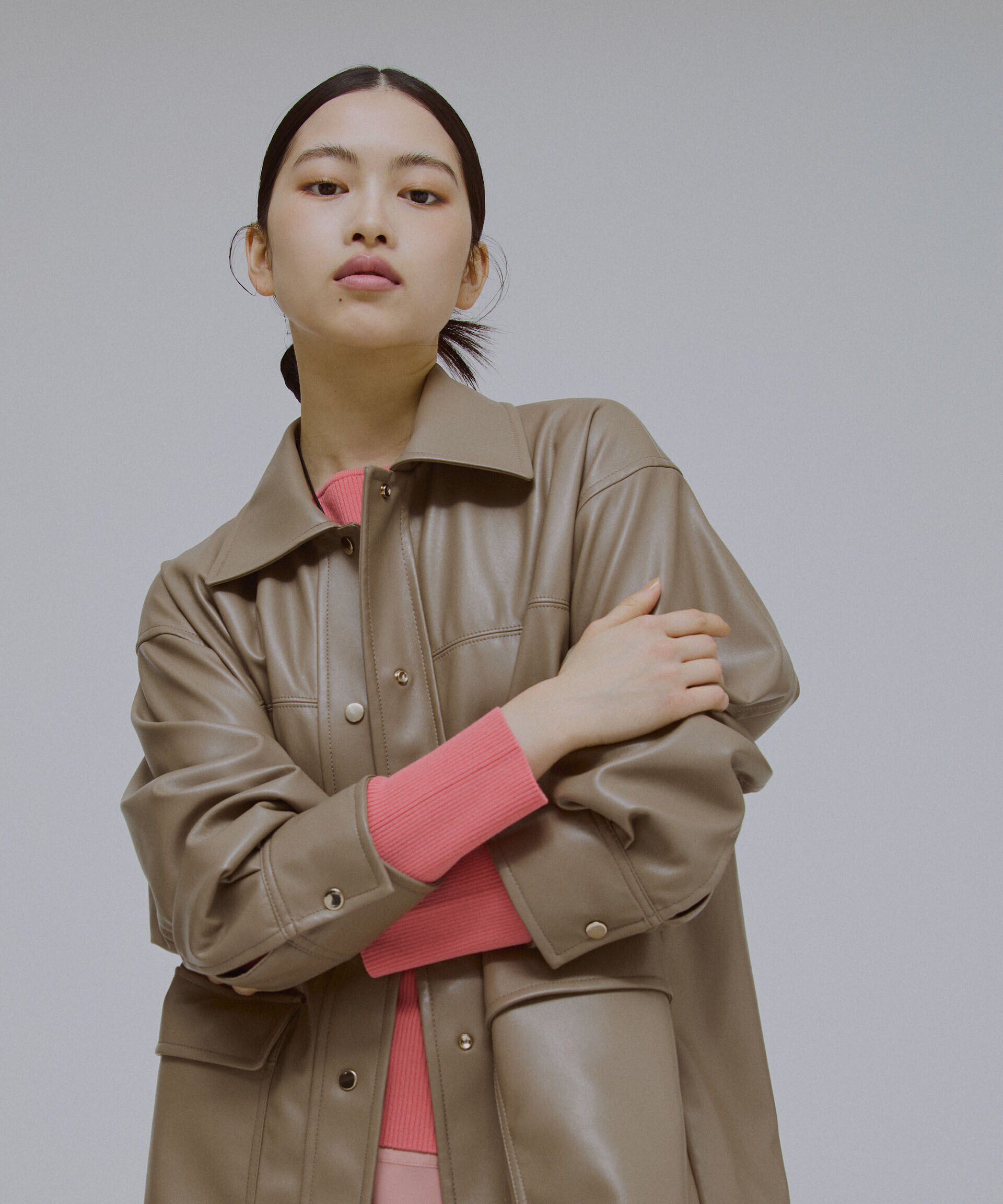 nano･universe「ウォッシャブルハイツイストボートネックリブニット」|ニット・セーター|