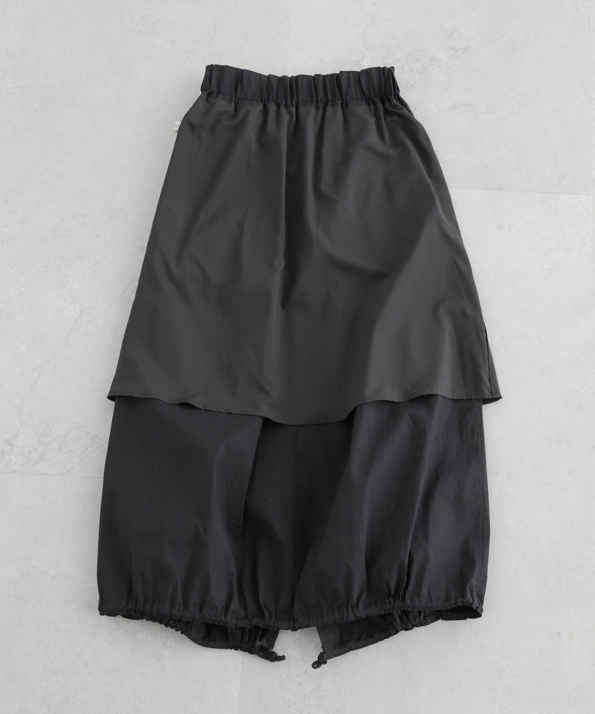 nano･universe「ナイロンワッシャードロストロングスカート」|スカート|