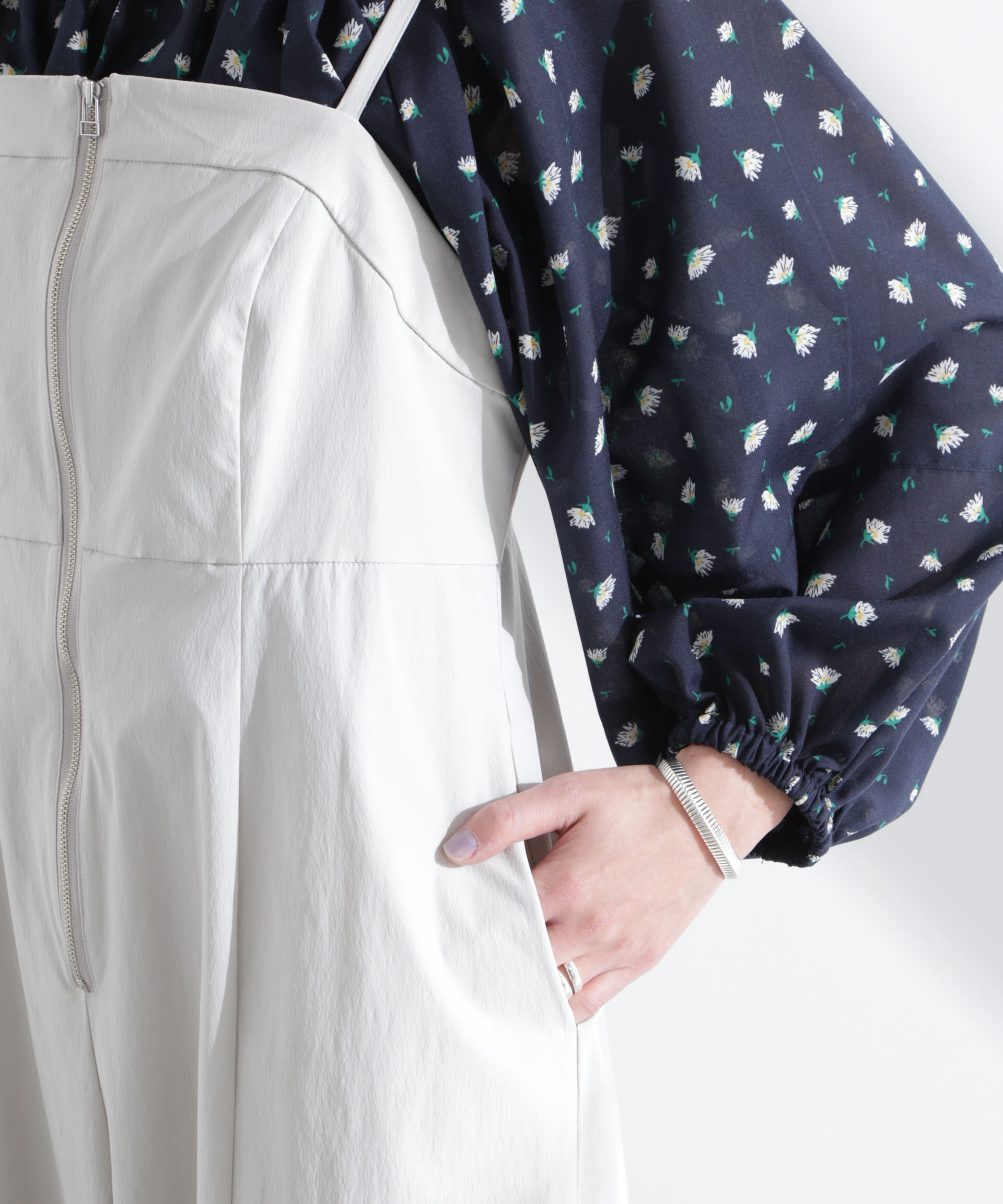 nano･universe「コクーンサロペット」|ワンピース|