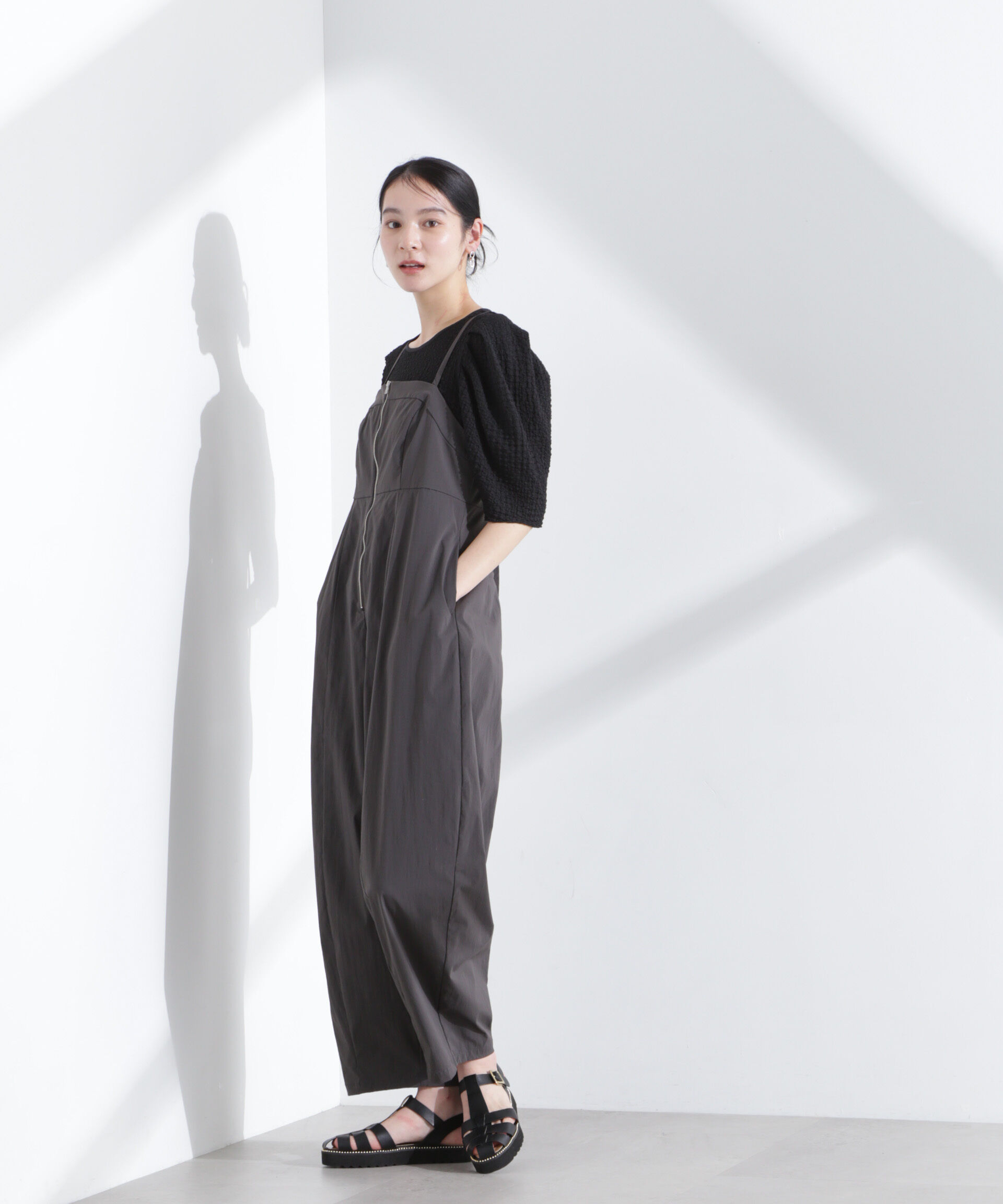 nano･universe「コクーンサロペット」|ワンピース|