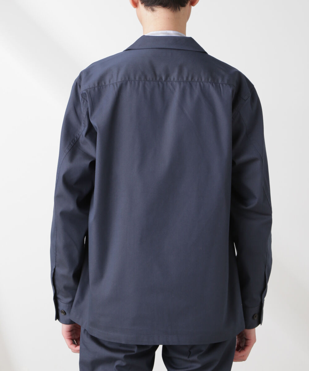 nano･universe「ソラーロライトストレッチワイドカラージャケット(セットアップ可)」|ブルゾン・スタジャン|