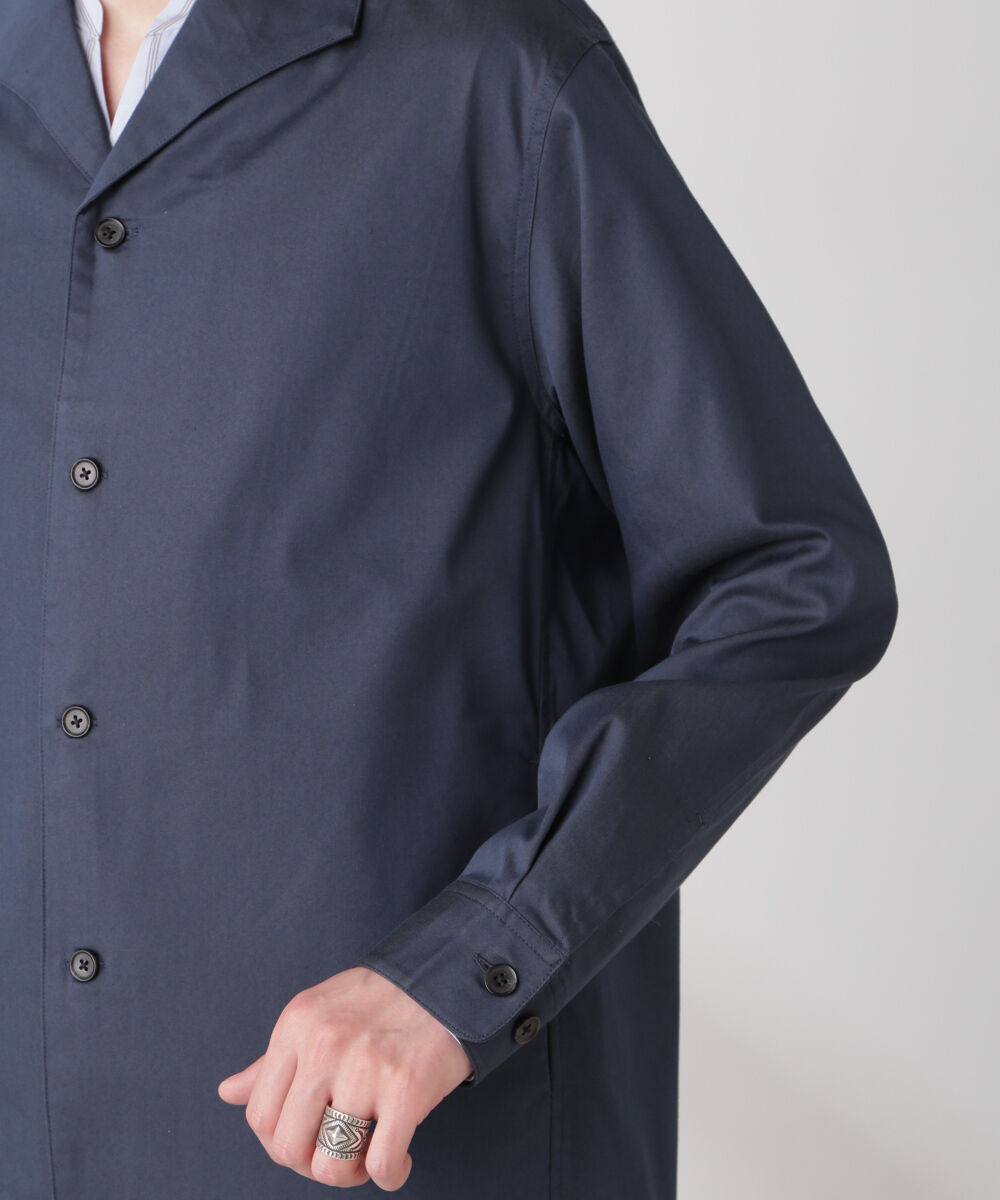 nano･universe「ソラーロライトストレッチワイドカラージャケット(セットアップ可)」|ブルゾン・スタジャン|