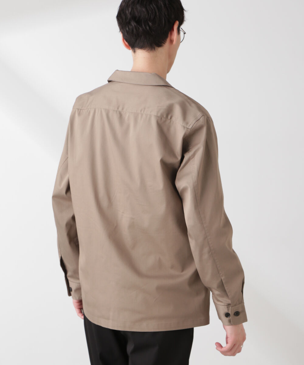 nano･universe「ソラーロライトストレッチワイドカラージャケット(セットアップ可)」|ブルゾン・スタジャン|