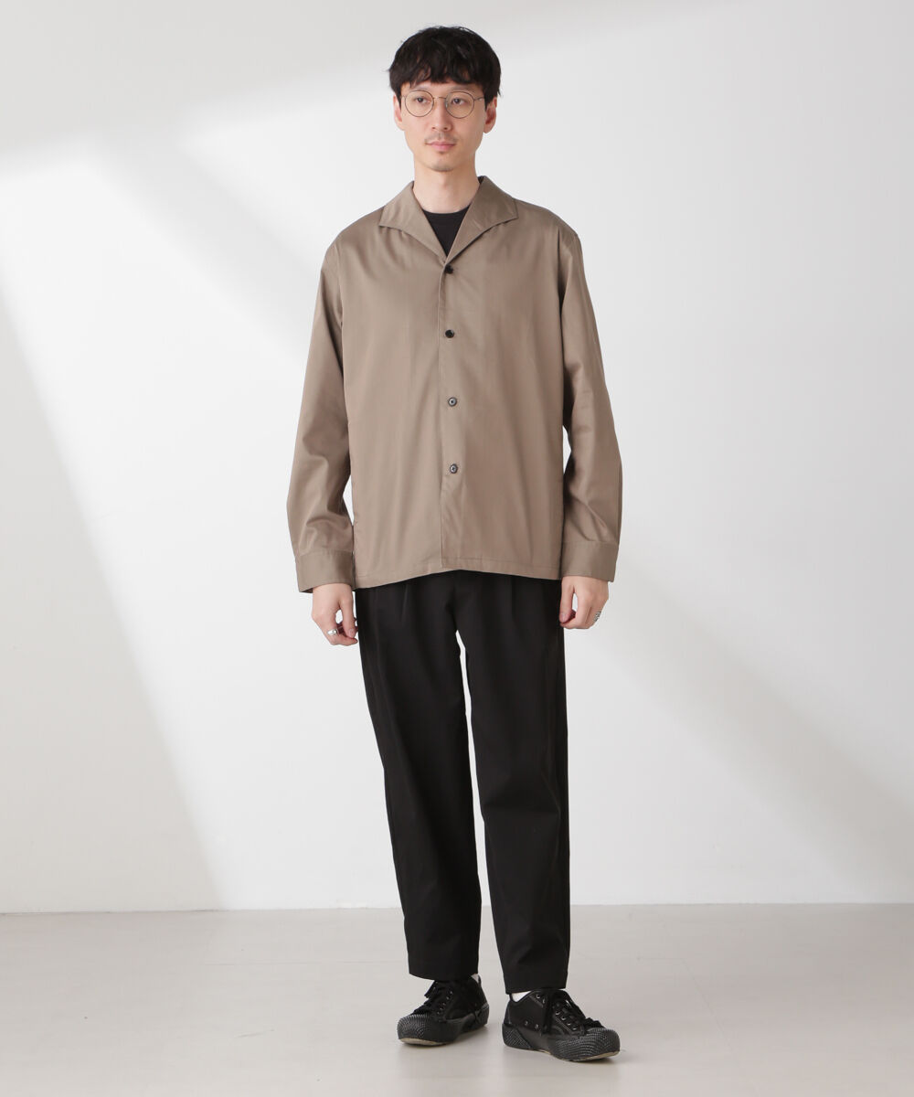 nano･universe「ソラーロライトストレッチワイドカラージャケット(セットアップ可)」|ブルゾン・スタジャン|