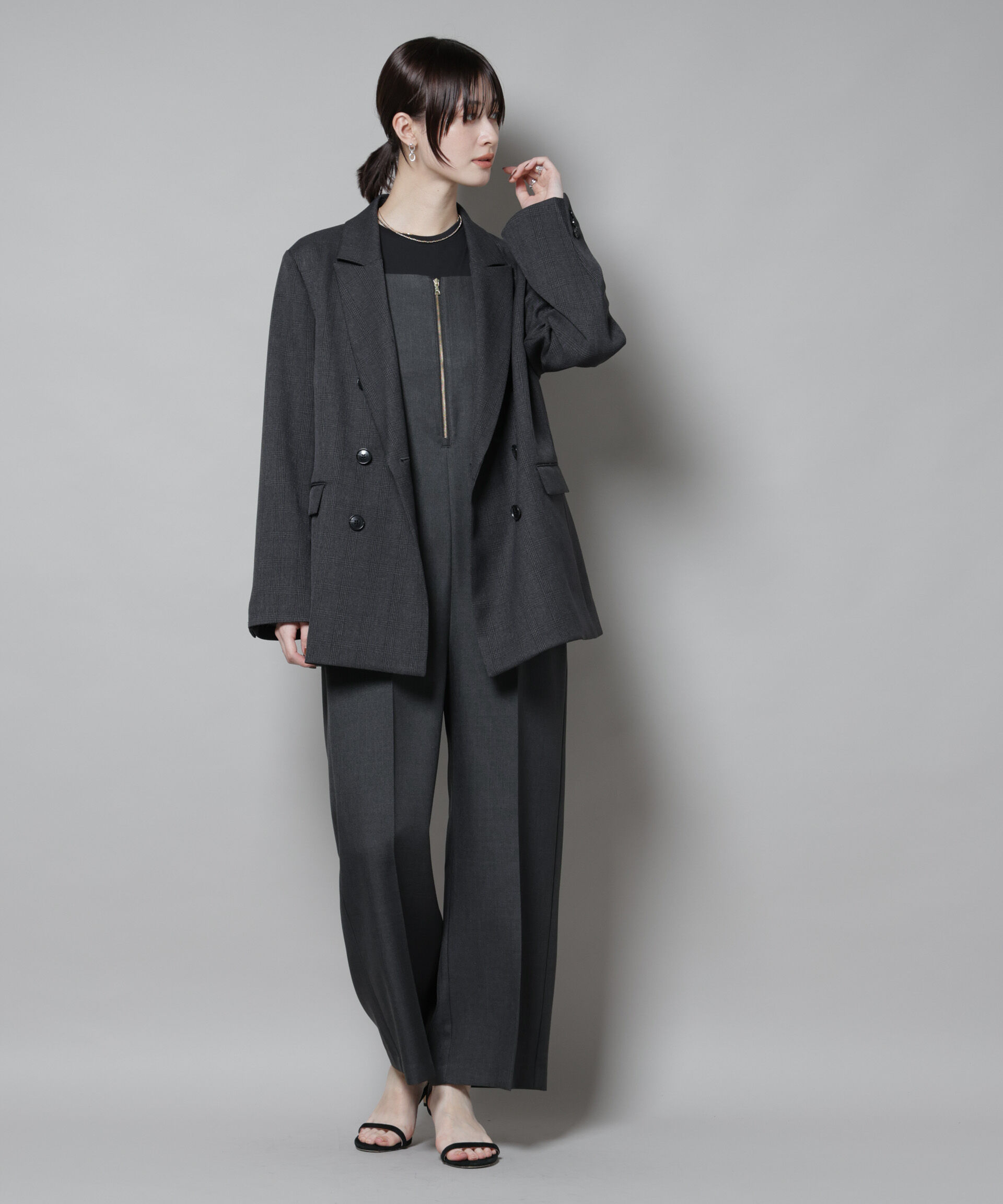 nano･universe「ツイーディーサロペット」|ワンピース|