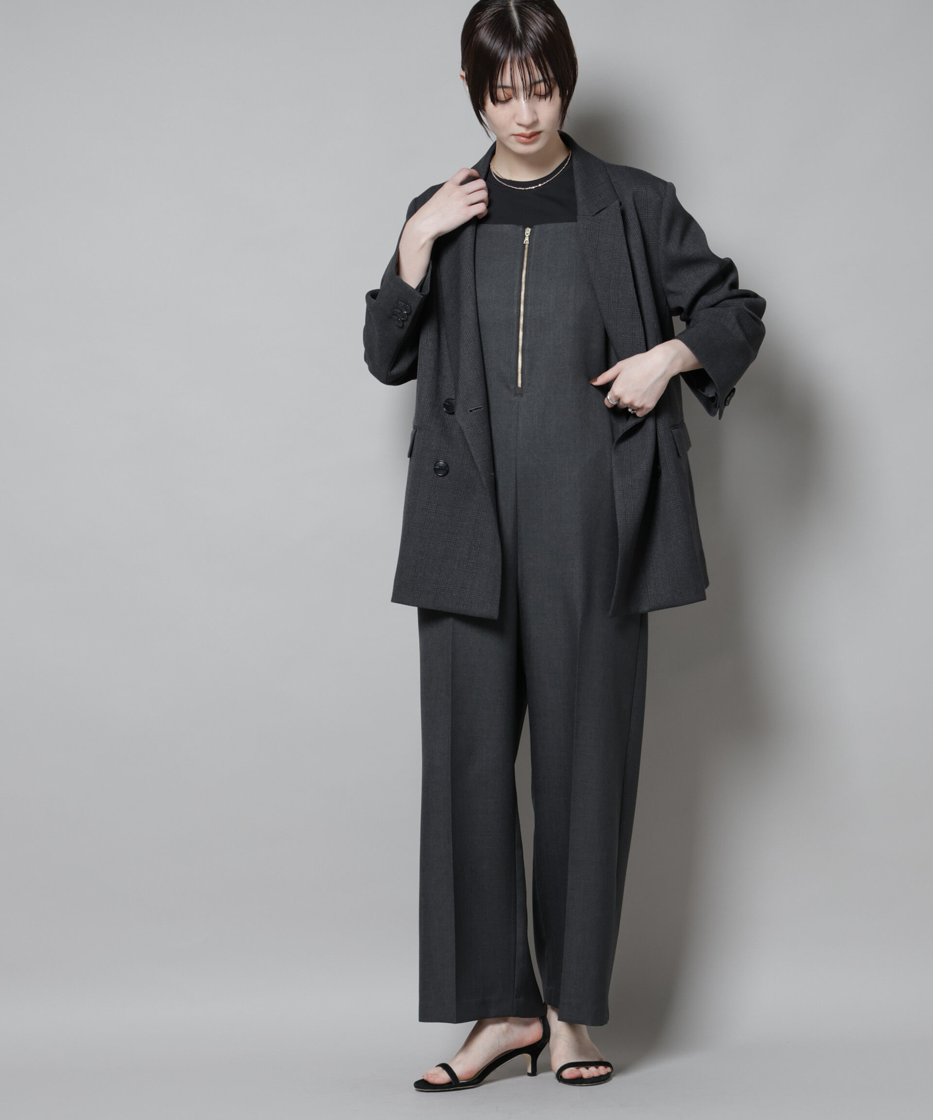 nano･universe「ツイーディーサロペット」|ワンピース|