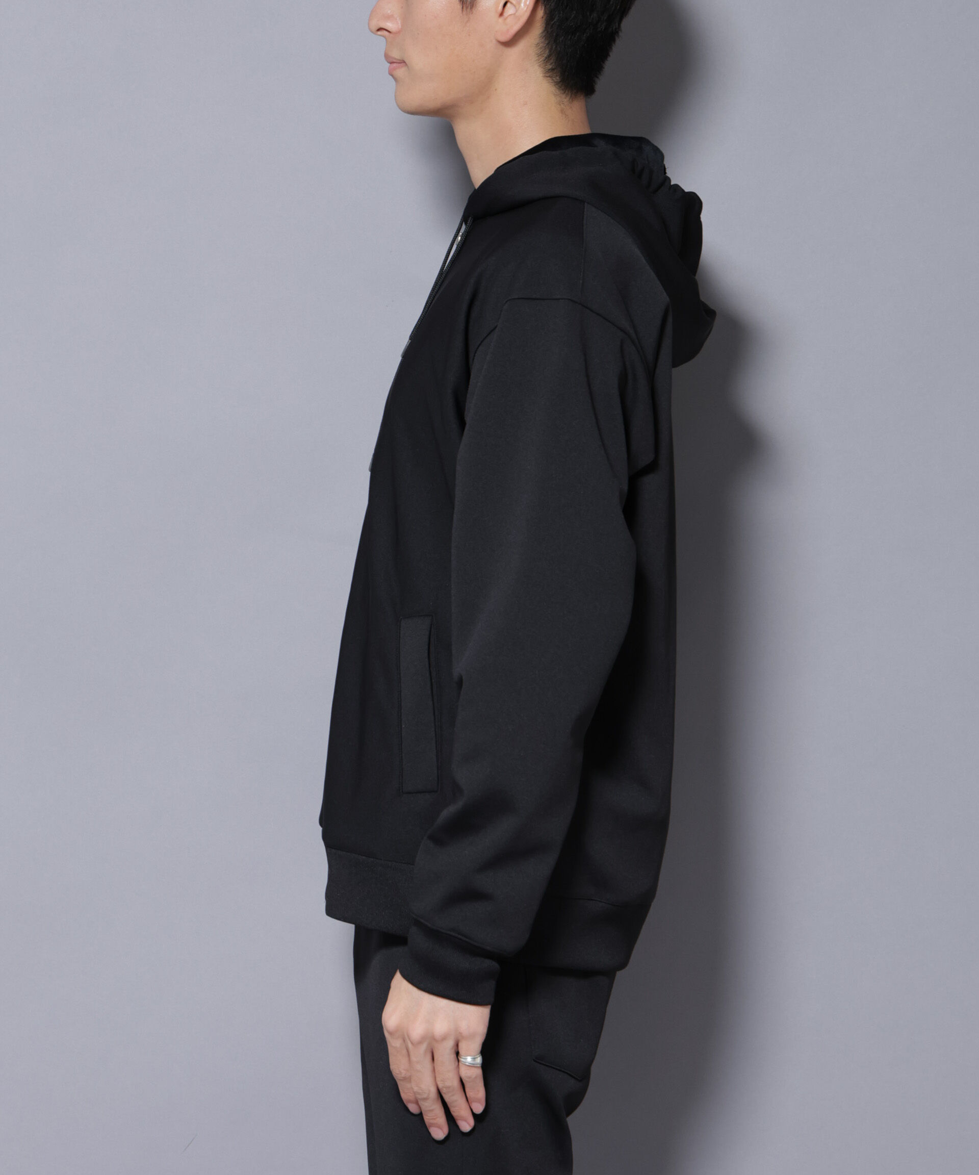 nano･universe「｢MC｣coveross(R) フリースボンディングジップアップパーカー」|Tシャツ・カットソー|