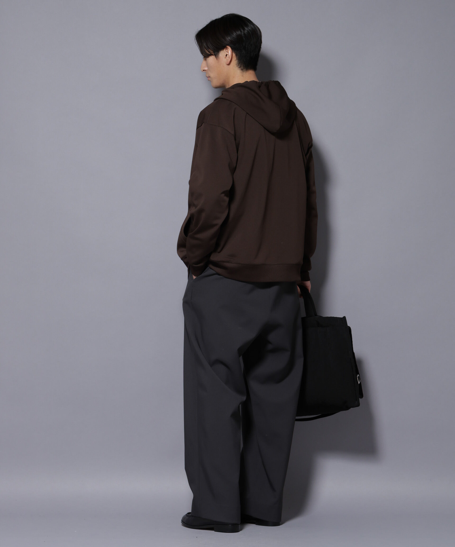 nano･universe「｢MC｣coveross(R) フリースボンディングジップアップパーカー」|Tシャツ・カットソー|