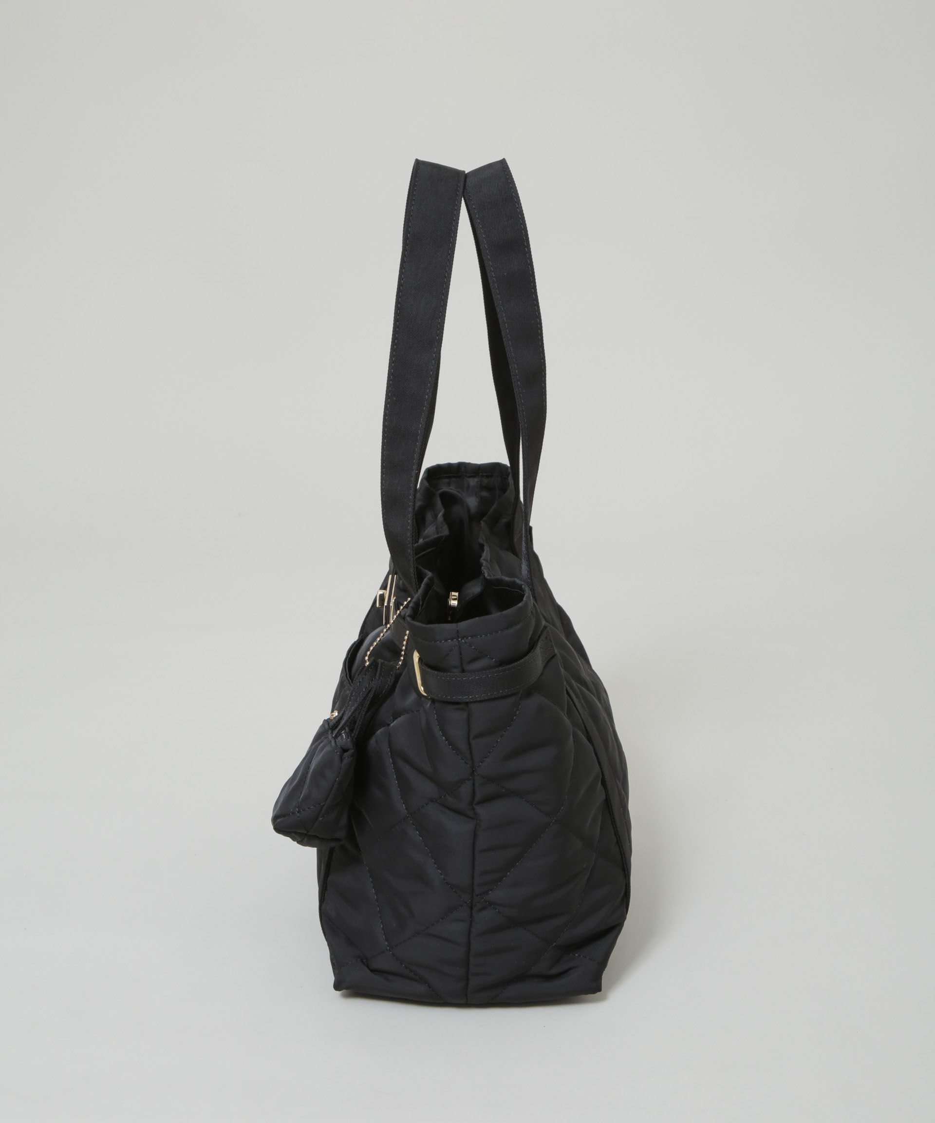 nano･universe「ミニバッグ付きキルティングトートバッグ」|ショルダー・メッセンジャー|