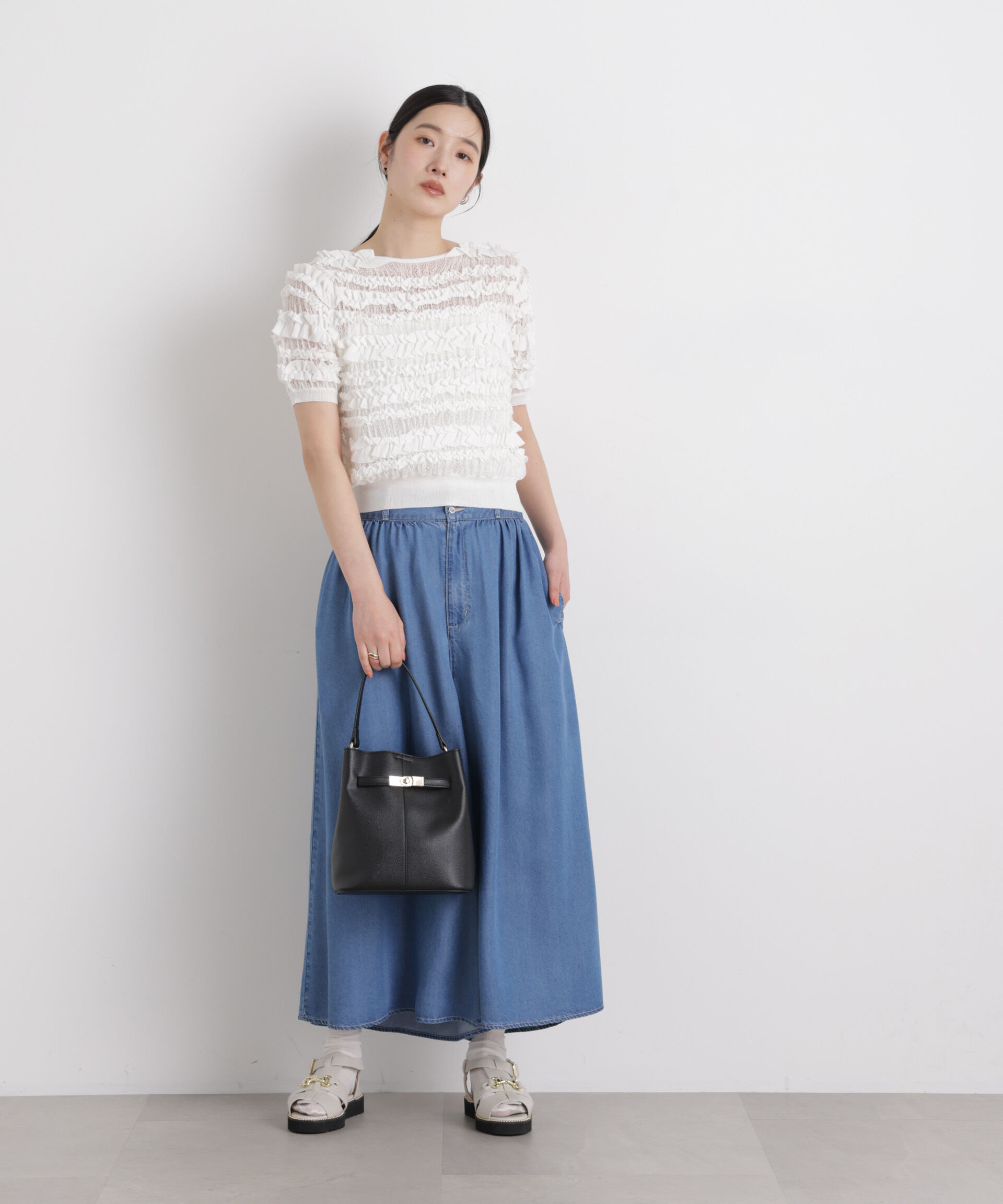 nano･universe「ワンハンドルミニベルトバッグ」|ショルダー・メッセンジャー|