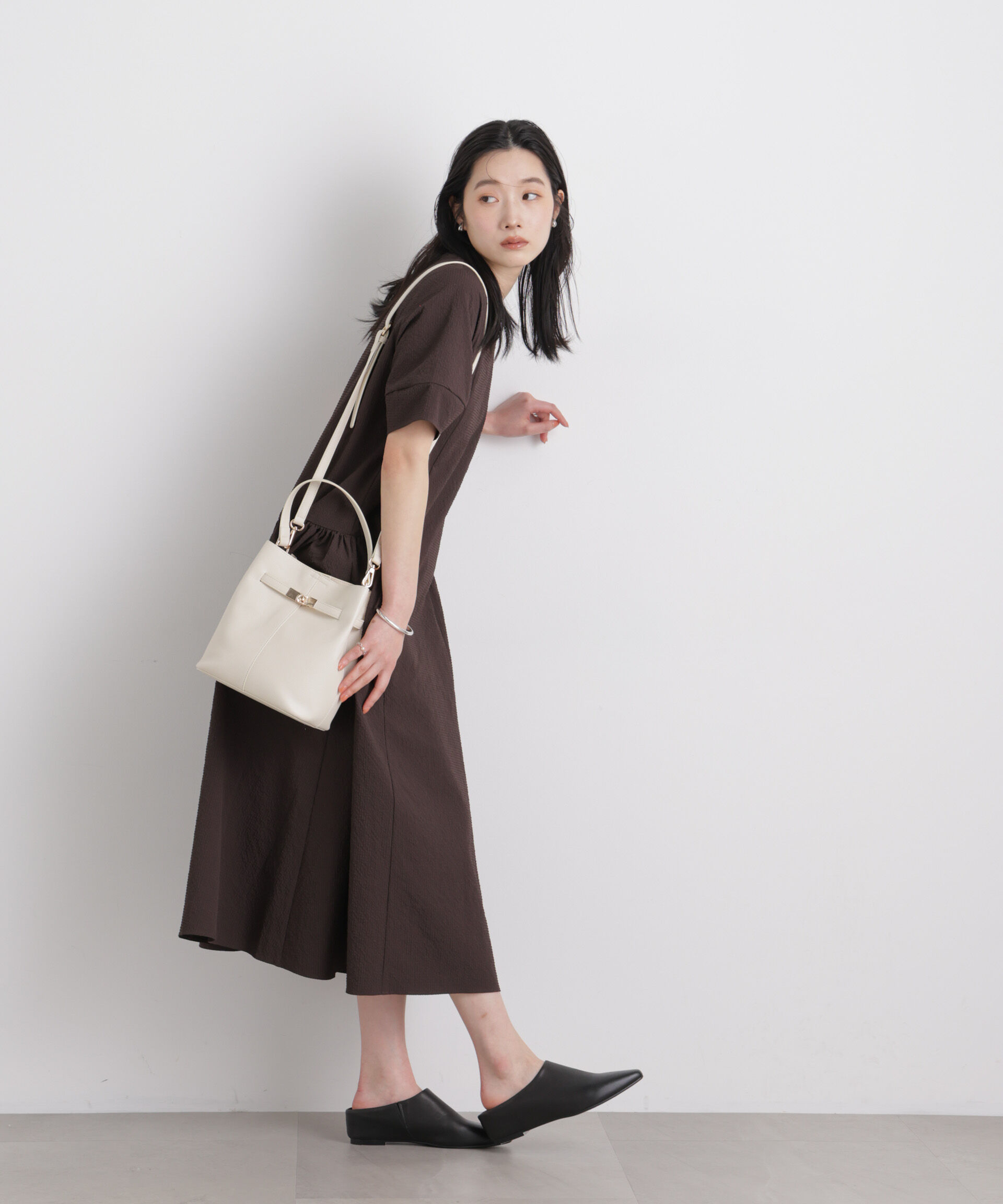 nano･universe「ワンハンドルミニベルトバッグ」|ショルダー・メッセンジャー|