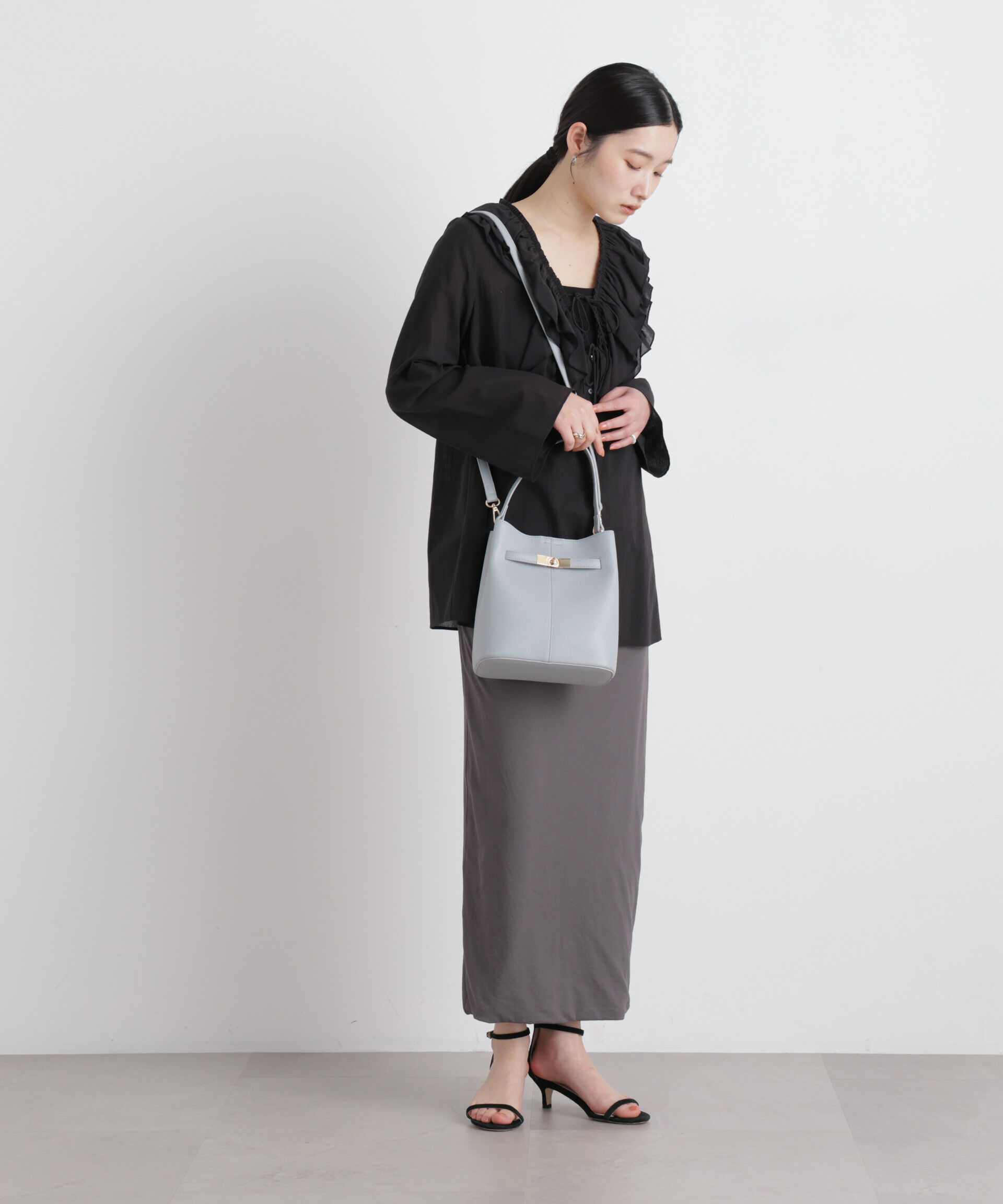 nano･universe「ワンハンドルミニベルトバッグ」|ショルダー・メッセンジャー|