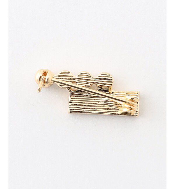 組曲「ラインアンドサークルストーンパール ブローチ」|ブローチ・コサージュ|