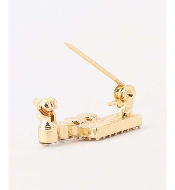 組曲「ラインアンドサークルストーンパール ブローチ」|ブローチ・コサージュ|