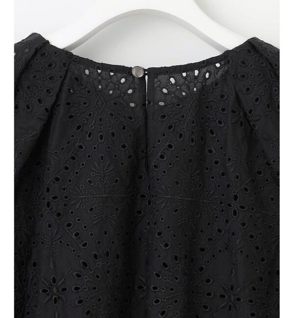 自由区「【カタログ掲載・洗える】エンブロイダリーローン ブラウス」|シャツ・ブラウス|