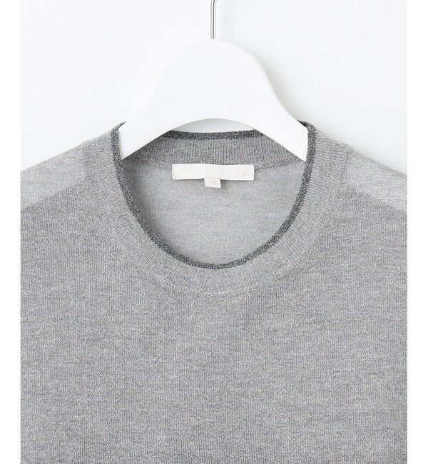 自由区「【カタログ掲載・アンサンブル対応・洗える】ラメシアープルオーバー ニット」|ニット・セーター|