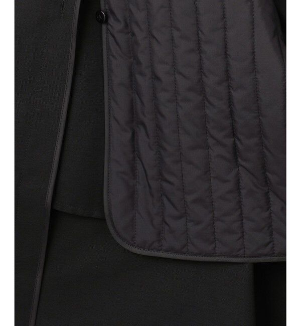 自由区「【春の必需品・ライナー取り外し可能】コットンナイロンタッサースタンドカラー コート」|その他|