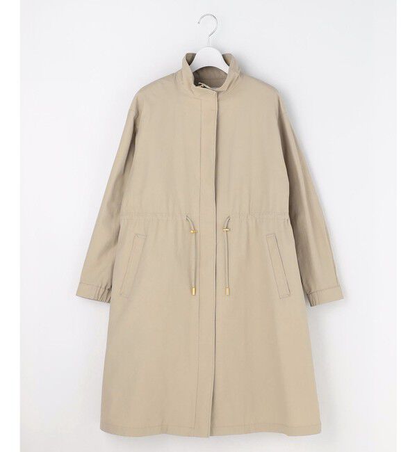 自由区「【春の必需品・ライナー取り外し可能】コットンナイロンタッサースタンドカラー コート」|その他|
