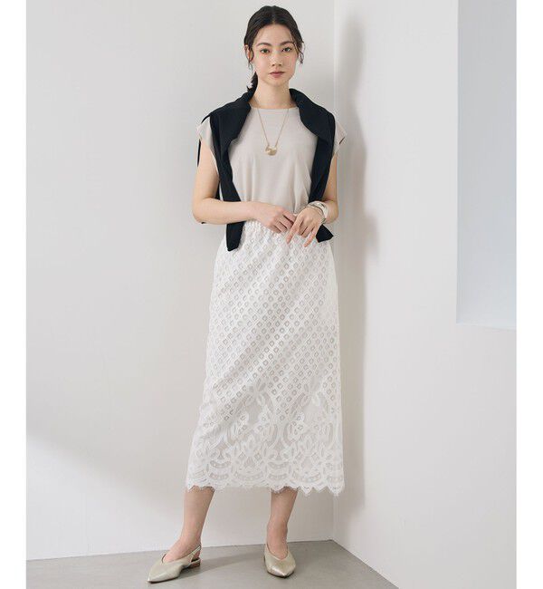 自由区「【アンサンブル対応】シアーシルクミックス カーディガン」|カーディガン|