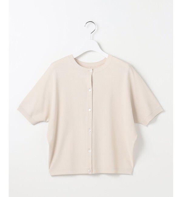 自由区「【前後着用可能】クレープストレッチドルマンスリーブ ニット」|ニット・セーター|