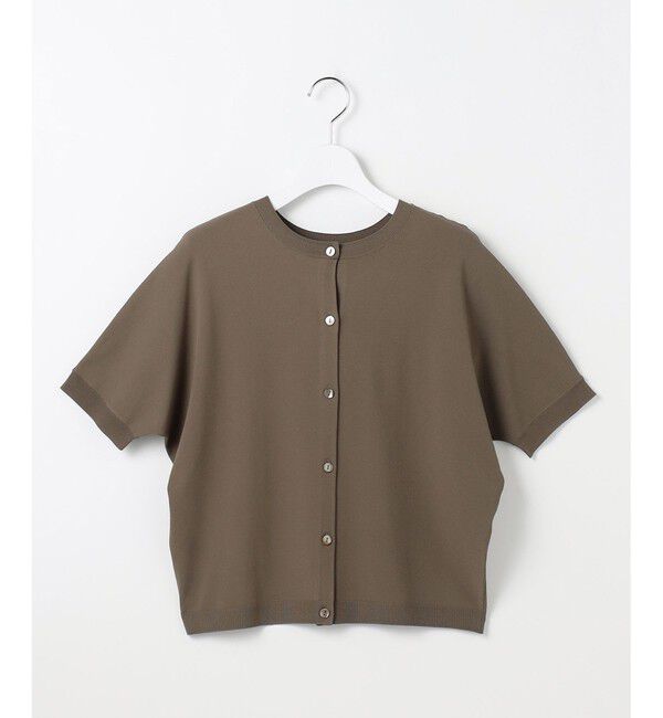 自由区「【前後着用可能】クレープストレッチドルマンスリーブ ニット」|ニット・セーター|