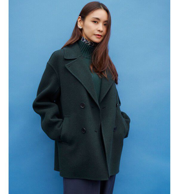 23区「【洗える】カシミヤブレンド ハイネック ニット」|ニット・セーター|