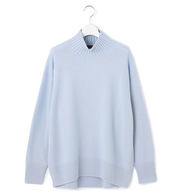 23区「【洗える】カシミヤブレンド ハイネック ニット」|ニット・セーター|