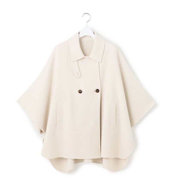 23区「【見上愛さん着用/Oggi12月号掲載】ウールライトリバー ポンチョシルエット コート」|その他|