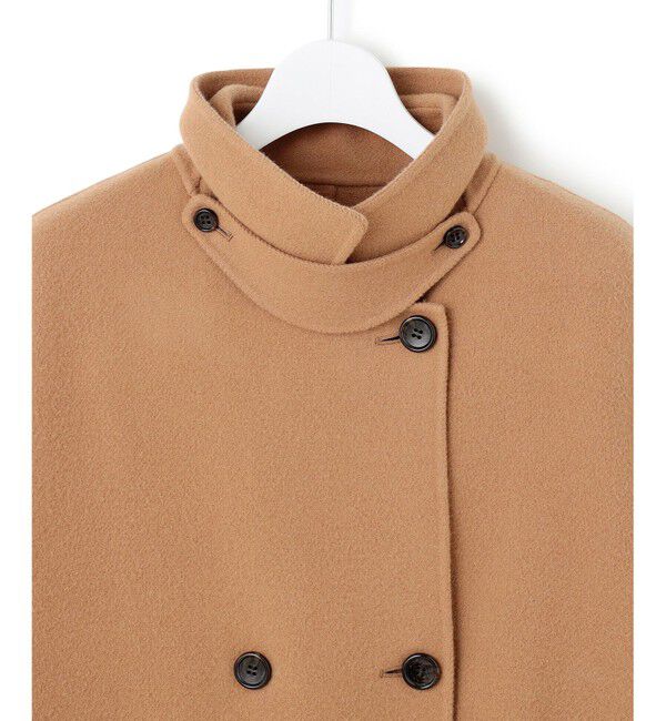 23区「【見上愛さん着用/Oggi12月号掲載】ウールライトリバー ポンチョシルエット コート」|その他|