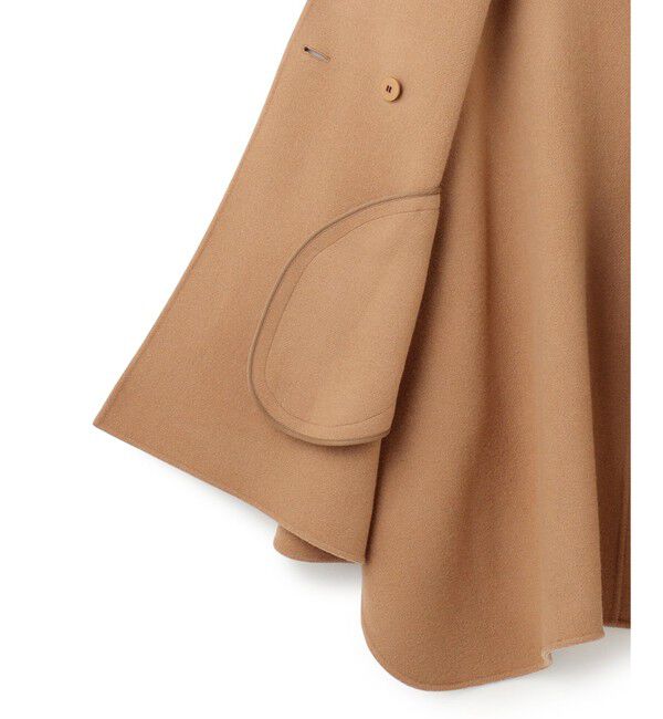 23区「【見上愛さん着用/Oggi12月号掲載】ウールライトリバー ポンチョシルエット コート」|その他|