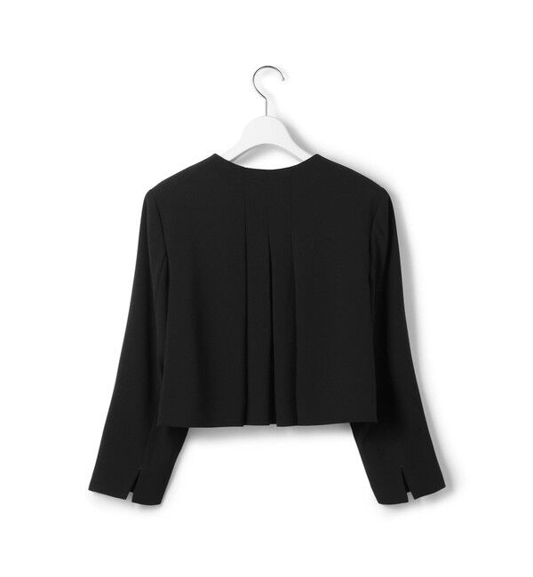 23区「【APPLAUDIR】クリアジョーゼット コンパクトタックジャケット」|その他|