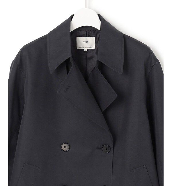 23区「エアータンブラー TCギャバジン ハーフ コート」|その他|