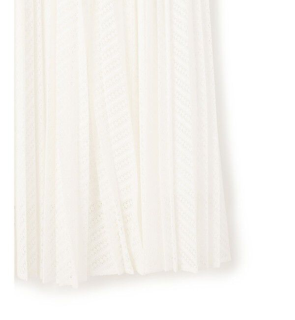 23区「レース プリーツスカート」|スカート|