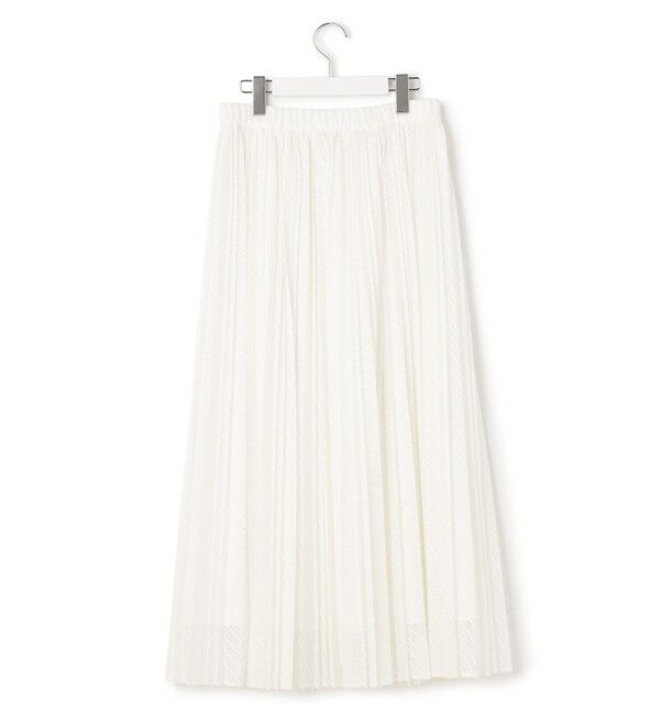 23区「レース プリーツスカート」|スカート|