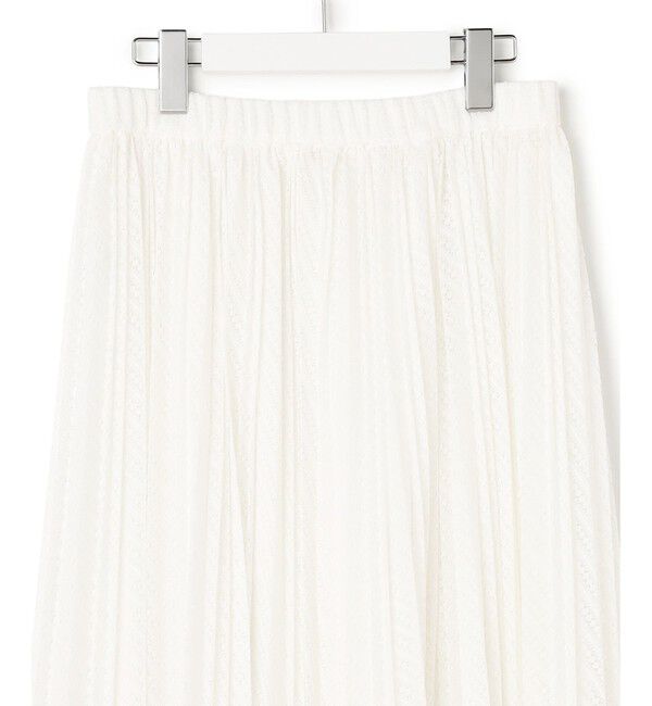 23区「レース プリーツスカート」|スカート|