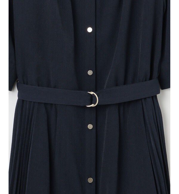 ANY SIS「【洗える】サイドプリーツフレア ワンピース」|ワンピース|