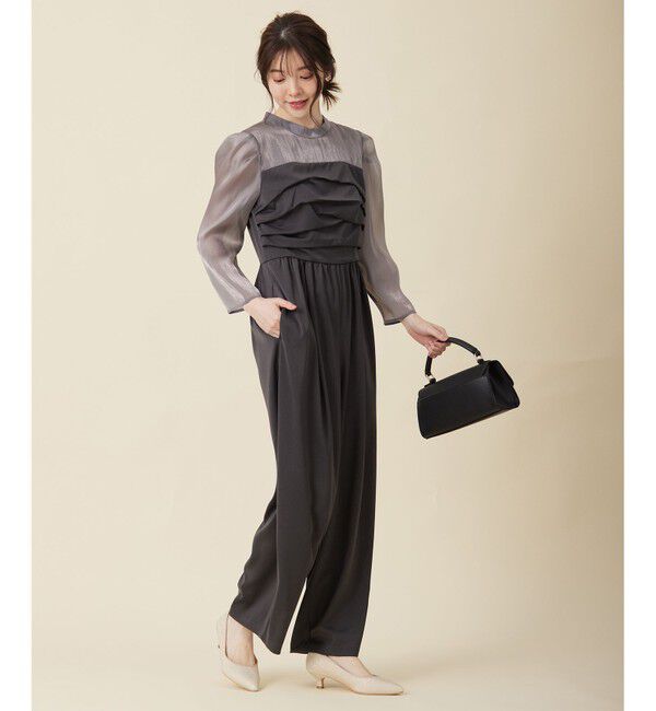 any SiS「【洗える】デザインタック コンビネゾン」|オールインワン|